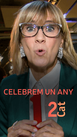  Les cares més conegudes de La 2Cat celebren el primer aniversari del nostre canal íntegrament en català!