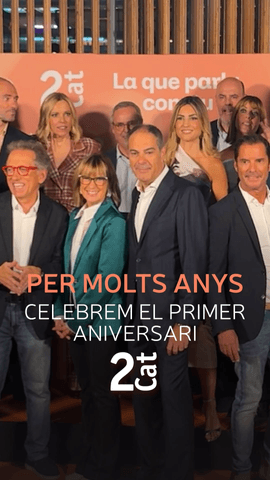 A La 2Cat celebrem el nostre primer aniversari!