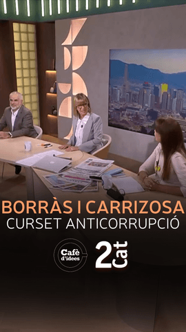  L'expresidenta del Parlament de Catalunya, Laura Borràs, parla clar al #Cafèdidees sobre el curset anticorrupció: 