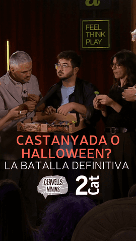  #CervellsM�nims posa a prova la batalla entre la Castanyada i Halloween